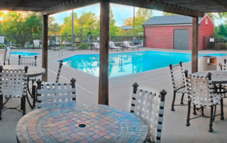 Hampton Inn Poolside View